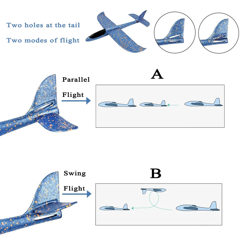 Avião Planador de Arremesso