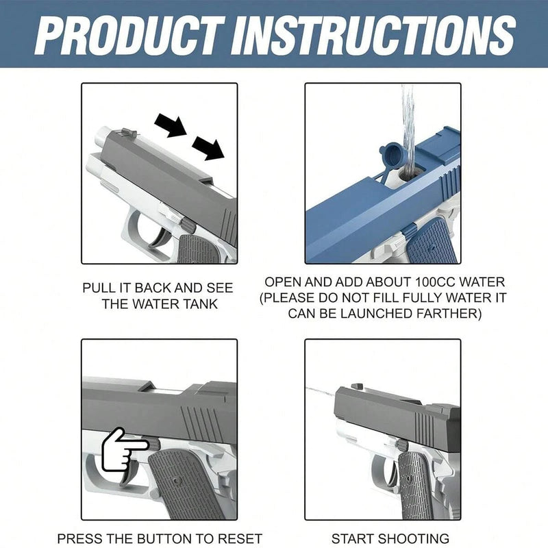 M1911 Pistola D´água