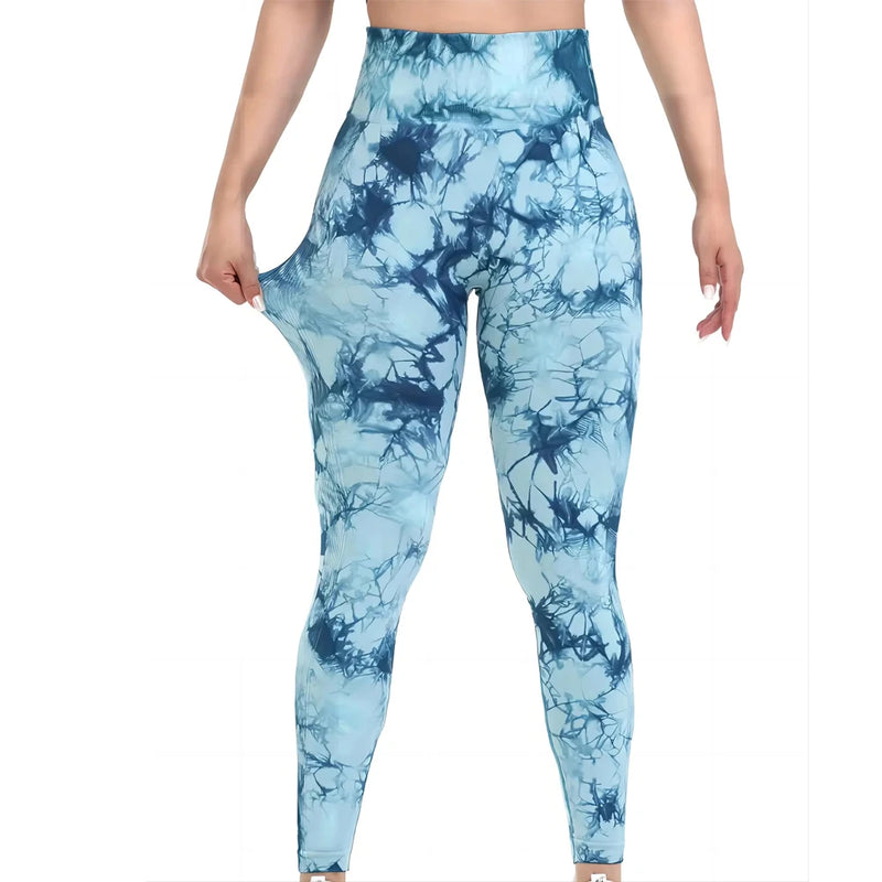 Calça Tie-Dye Cintura Alta