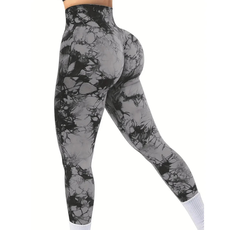 Calça Tie-Dye Cintura Alta