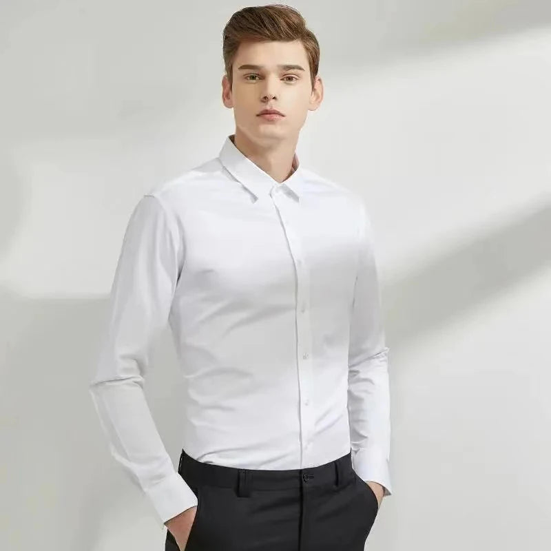 Camisa Social Elástica Masculina